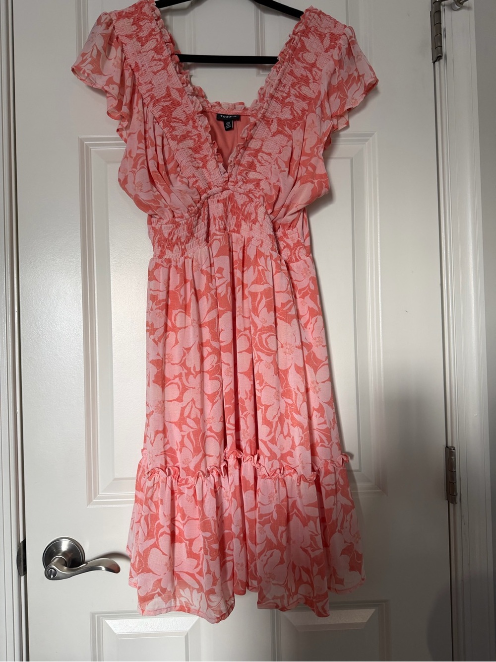 NWT Torrid Ruffle chiffon mini dress. Size 00.